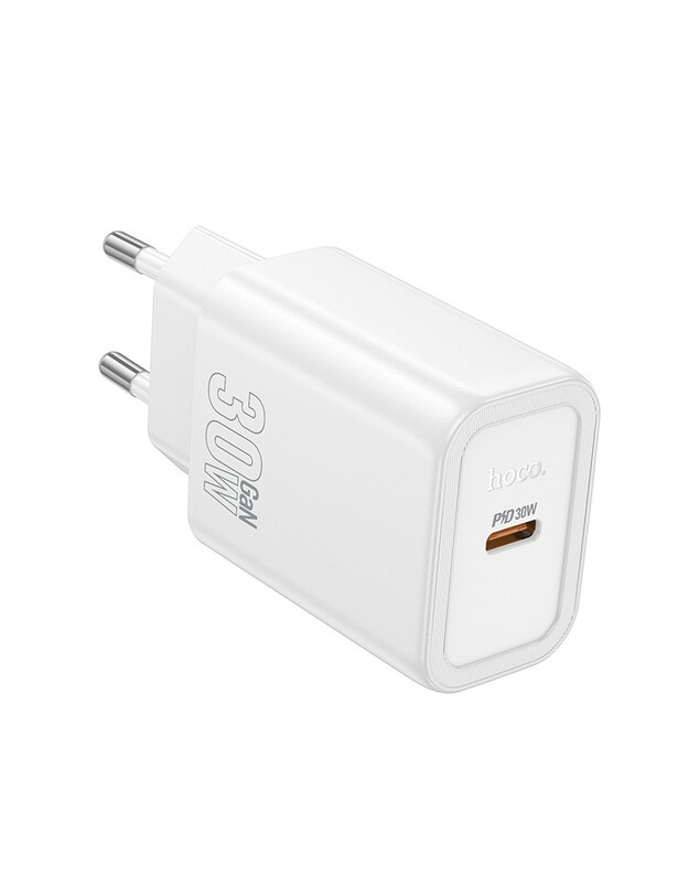 Įkroviklis Hoco N62 30W GaN USB-C baltas
