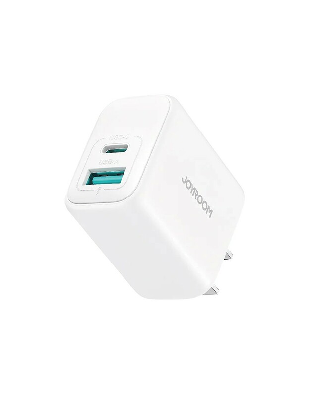 Įkroviklis Joyroom JR-TCF21 20W USB-C/USB-A baltas