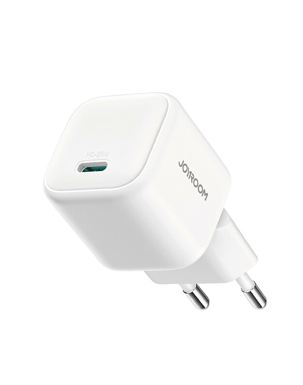Įkroviklis Joyroom JR-TCG08 20W GaN USB-C baltas