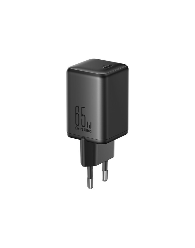 Įkroviklis Joyroom JR-TCG18 65W GaN USB-C juodas