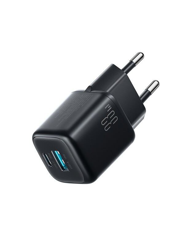 Įkroviklis Joyroom JR-TG7 33W USB-C/USB-A juodas