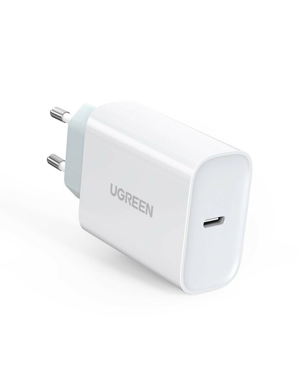 Įkroviklis Ugreen CD127 30W USB-C baltas