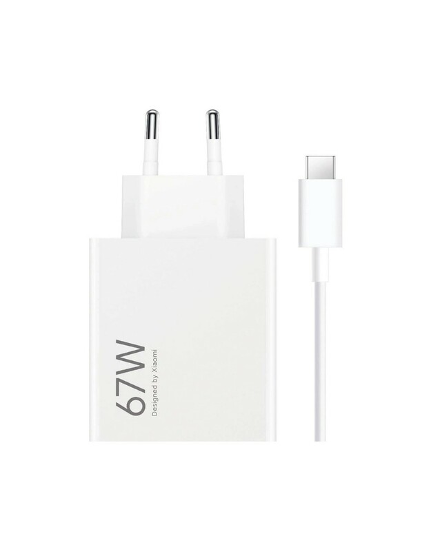 Įkroviklis Xiaomi HyperCharge Combo 67W USB-A baltas BHR9465EU