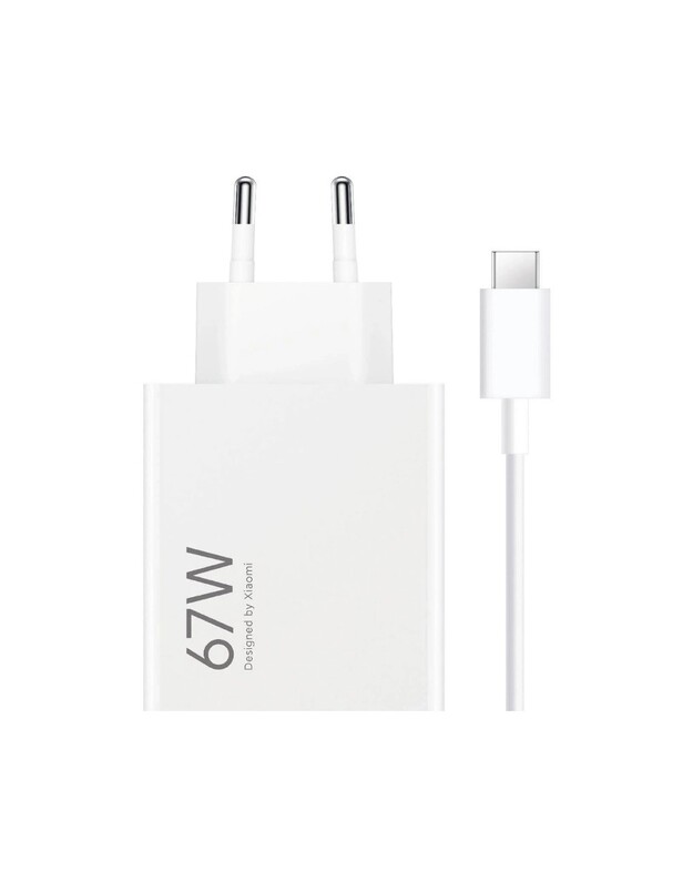 Įkroviklis Xiaomi HyperCharge Combo 67W USB-A baltas BHR9465EU