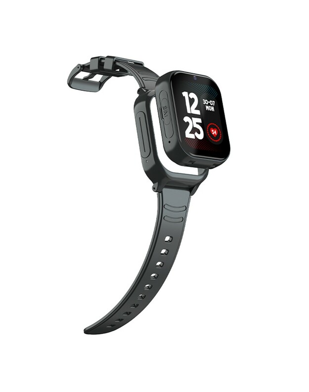 Išmanusis laikrodis vaikams Forever Smartwatch GPS WiFi 4G Kids Look Me KW-510 juodas