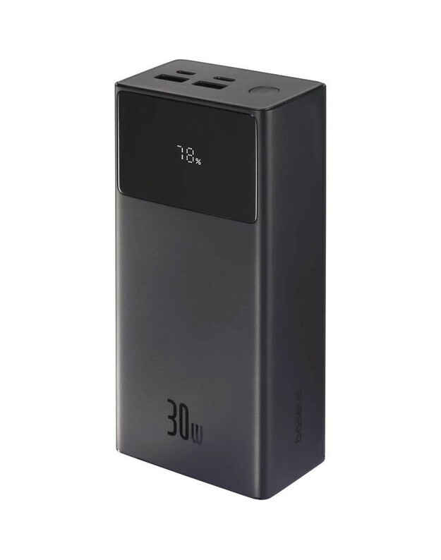 Išorinė baterija Power Bank Baseus StarLord 30W 30000mAh juoda P10022905113-00