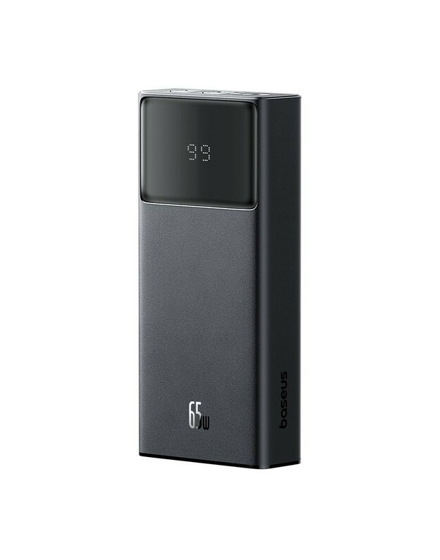 Išorinė baterija Power Bank Baseus StarLord 65W 20000mAh juoda P10022906113-00
