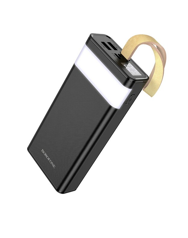 Išorinė baterija Power Bank Borofone BJ18 2xUSB 20000mAh juoda