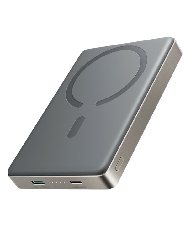 Išorinė baterija Power Bank Joyroom JR-PBM08 Pro 20W Magnetic Wireless 10000mAh Natural Titanium