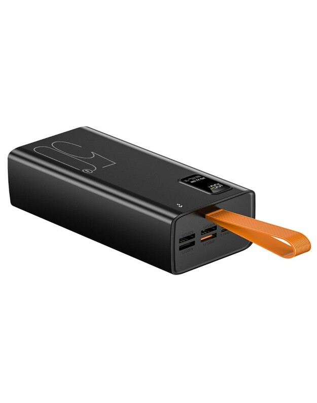 Išorinė baterija Power Bank Reach RR-H39B 22.5W 50000mAh juoda