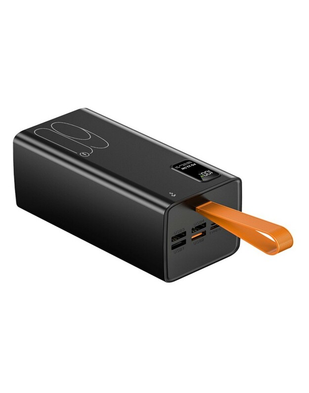 Išorinė baterija Power Bank Reach RR-H40B 22.5W 60000mAh juoda