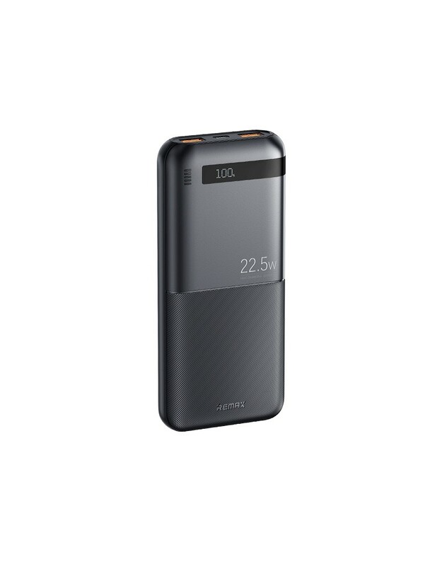 Išorinė baterija Power Bank Remax RPP-71 22.5W 10000mAh juoda