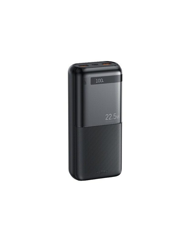 Išorinė baterija Power Bank Remax RPP-72 22.5W 20000mAh juoda
