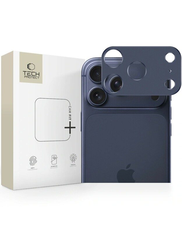 Kameros apsauga Tech-Protect CamAlloy Apple iPhone 17 Pro Max Deep Blue