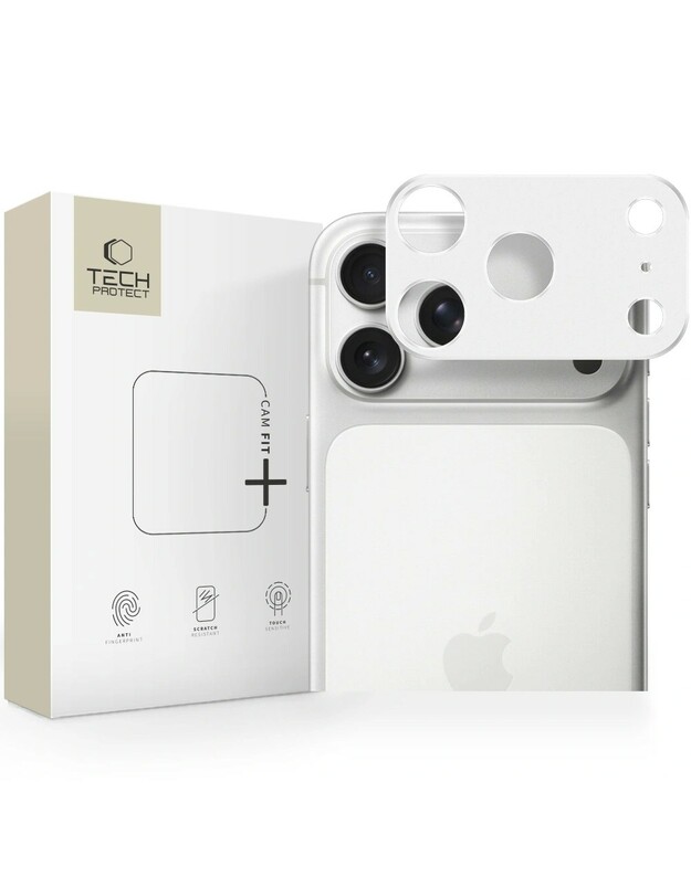 Kameros apsauga Tech-Protect CamAlloy Apple iPhone 17 Pro Silver