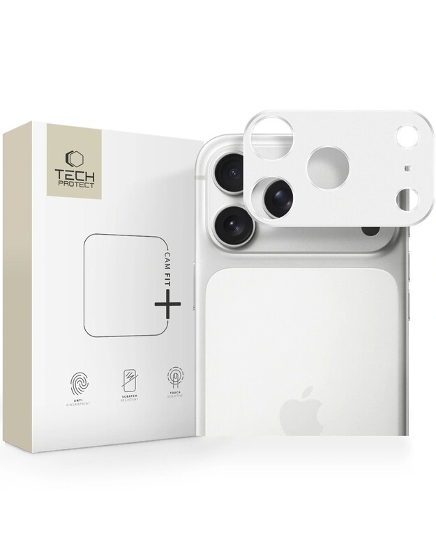 Kameros apsauga Tech-Protect CamAlloy Apple iPhone 17 Pro Silver