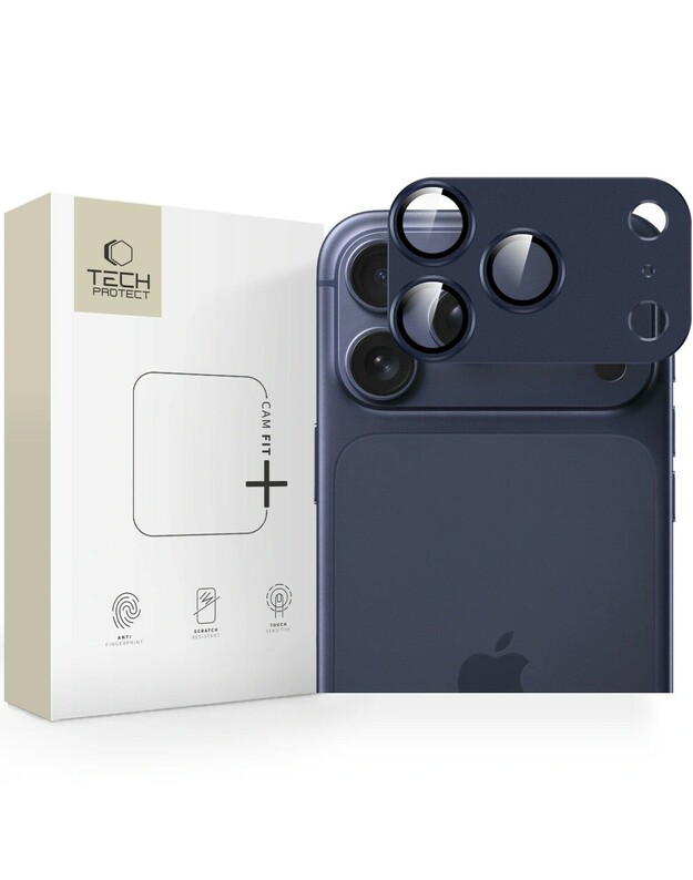 Kameros apsauga Tech-Protect CamFull Fit+ Apple iPhone 17 Pro Max Deep Blue