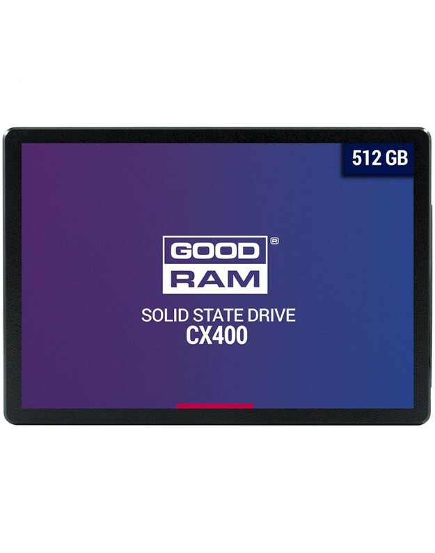 Kietasis diskas SSD Goodram CX400 512GB (6.0Gb/s) SATAlll 2,5