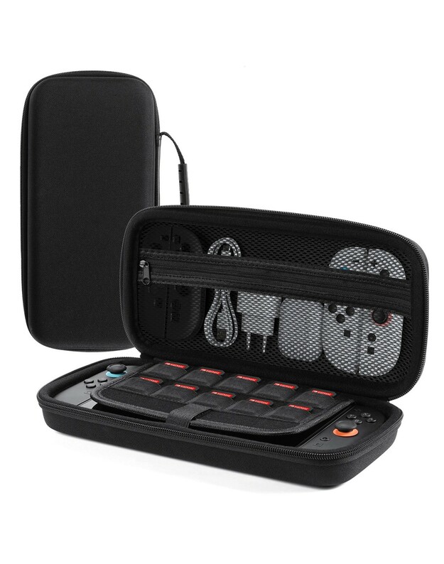Krepšys Dux Ducis Handheld Storage Bag Nintendo Switch 2 juodas