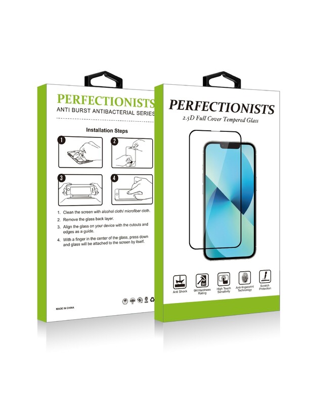 LCD apsauginis stikliukas 2.5D Perfectionists Samsung S721 S24 FE juodas