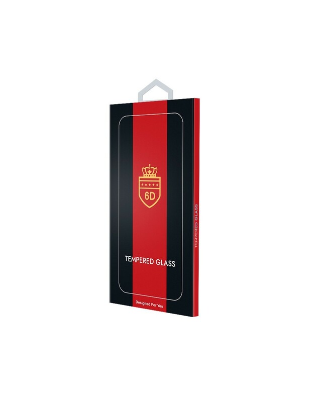 LCD apsauginis stikliukas 6D Xiaomi Redmi 15C 4G juodas