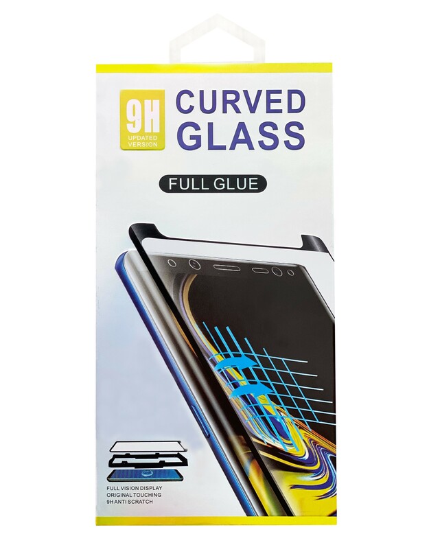 LCD apsauginis stikliukas 9D Curved Full Glue Xiaomi Redmi Note 13 Pro Plus 5G juodas