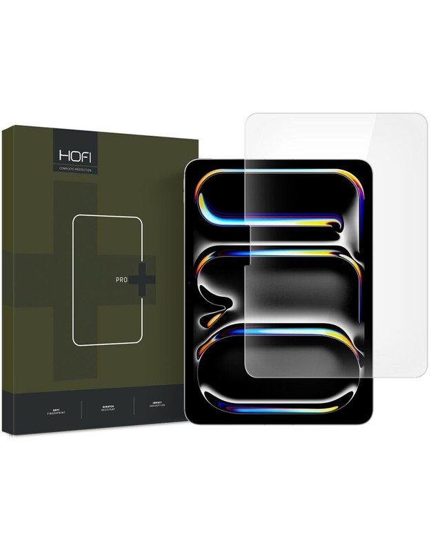 LCD apsauginis stikliukas Hofi Glass Pro+ Apple iPad Air 13 M2/M3/M4 2024/2025/2026