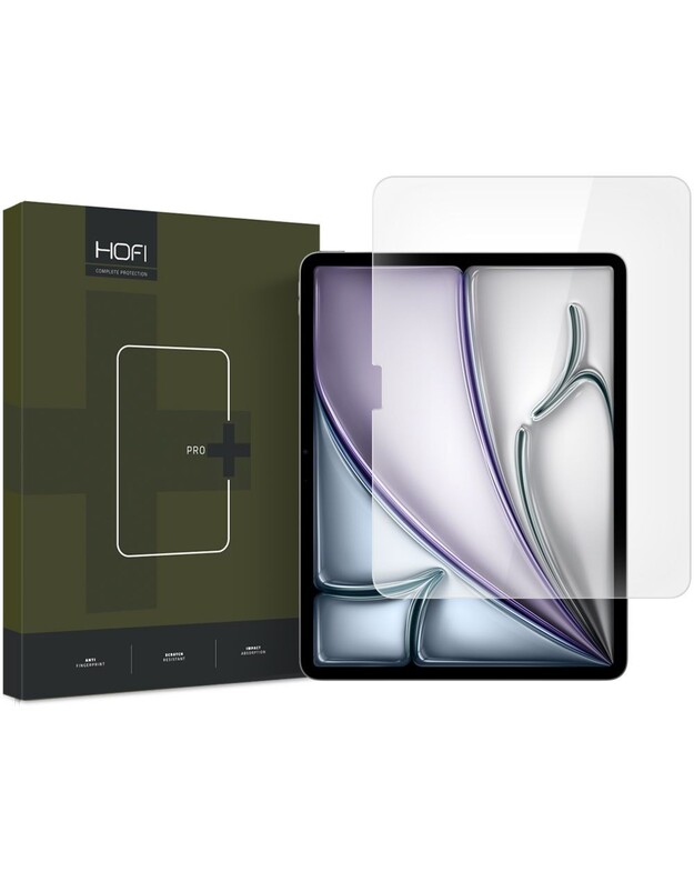 LCD apsauginis stikliukas Hofi Glass Pro+ Apple iPad Air 4/5/6/7/M4 2020/2022/2024/2025/2026 10.9/11