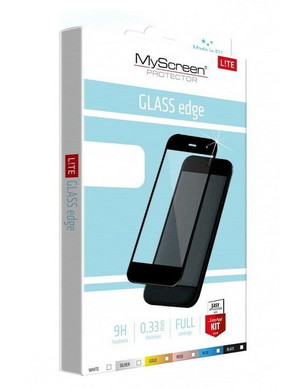 LCD apsauginis stikliukas MyScreen Diamond Lite Edge Full Glue Samsung A025 A02s/A035 A03/A037 A03s juodas
