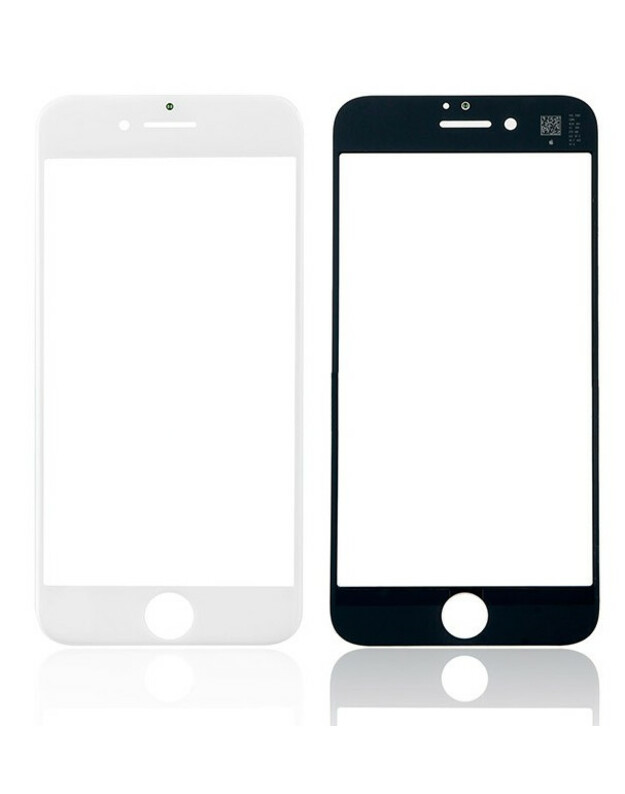 LCD stikliukas Apple iPhone 8/SE 2020 su rėmeliu ir OCA baltas V2 ORG