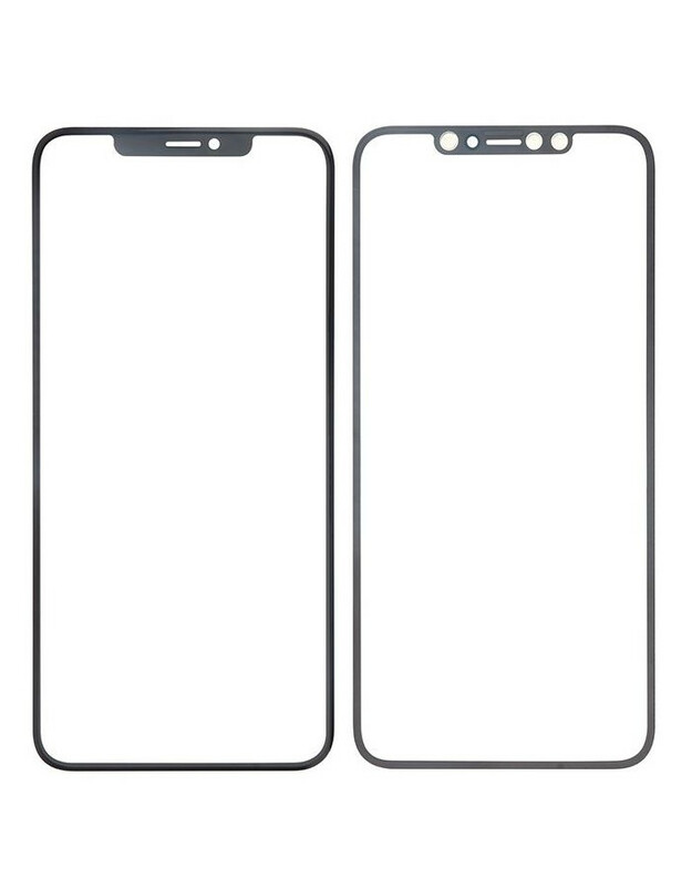 LCD stikliukas Apple iPhone XR su OCA juodas V2 ORG