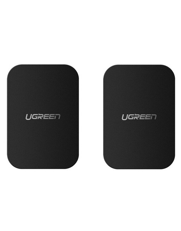 Metalinės plokštelės magnetiniam telefono laikikliui Ugreen LP123 2 vnt. (50869)