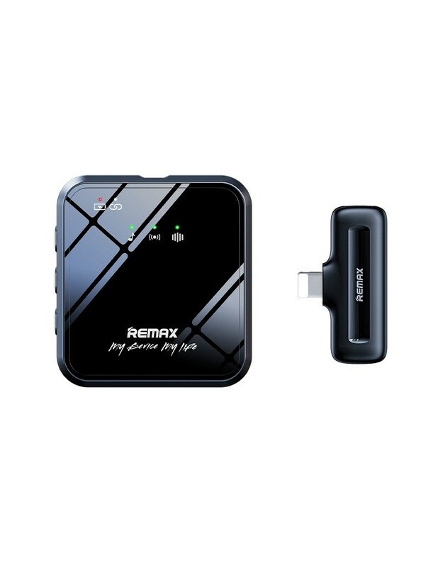 Mikrofonas Remax K11 Lightning juodas