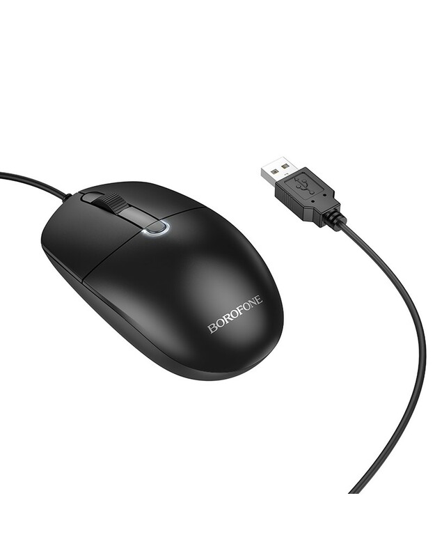 Pelė Borofone BG17 juoda