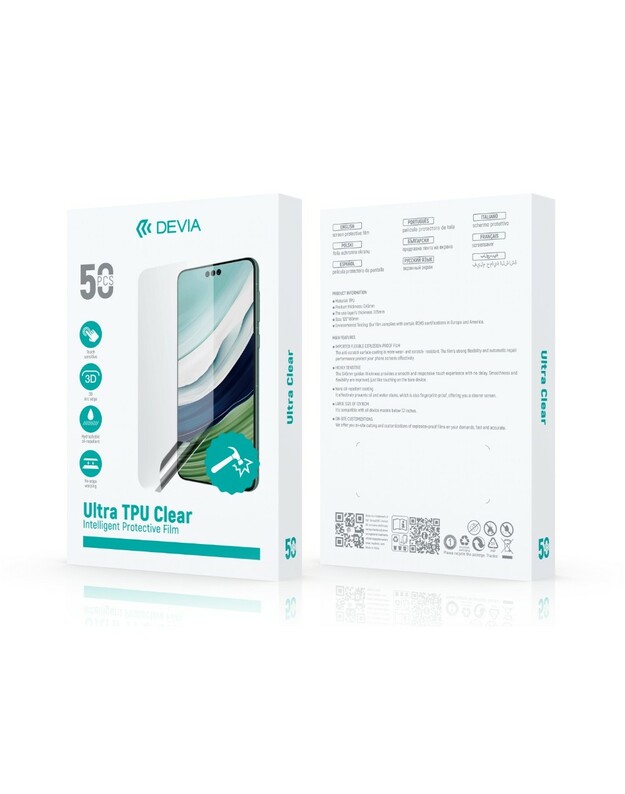 Plėvelių rinkinys karpymo mechanizmui Devia Ultra Intelligent TPU 50vnt.
