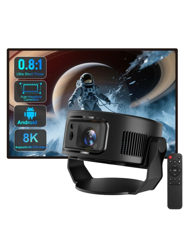 Projektorius Reach HY300 Max juodas