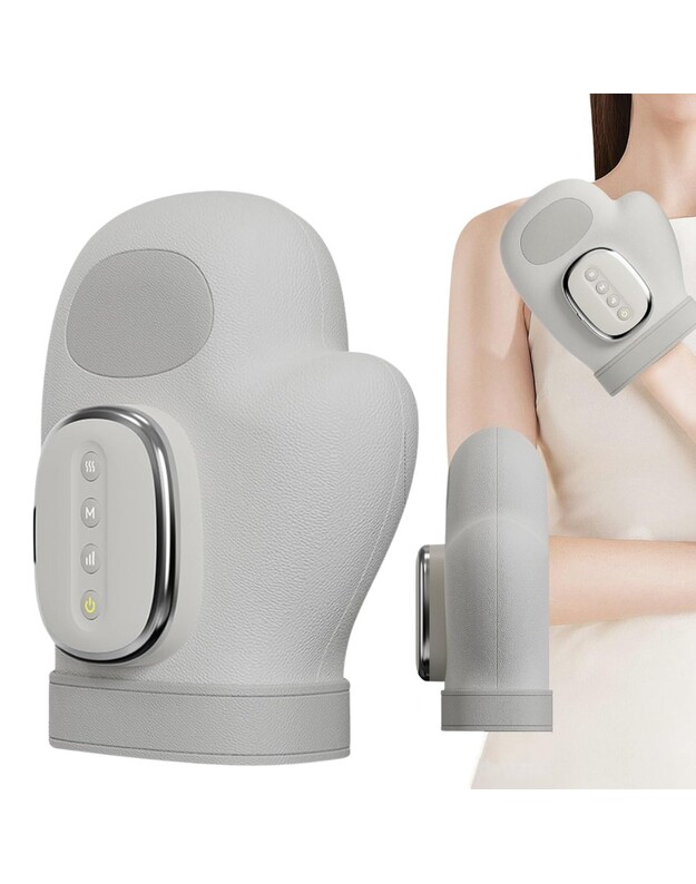 Rankų ir riešų masažuoklis Reach Smart Hand Massager pilkas