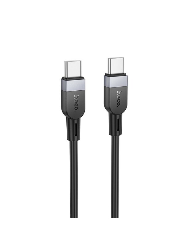 USB kabelis Hoco X109 60W USB-C to USB-C 2.0m juodas