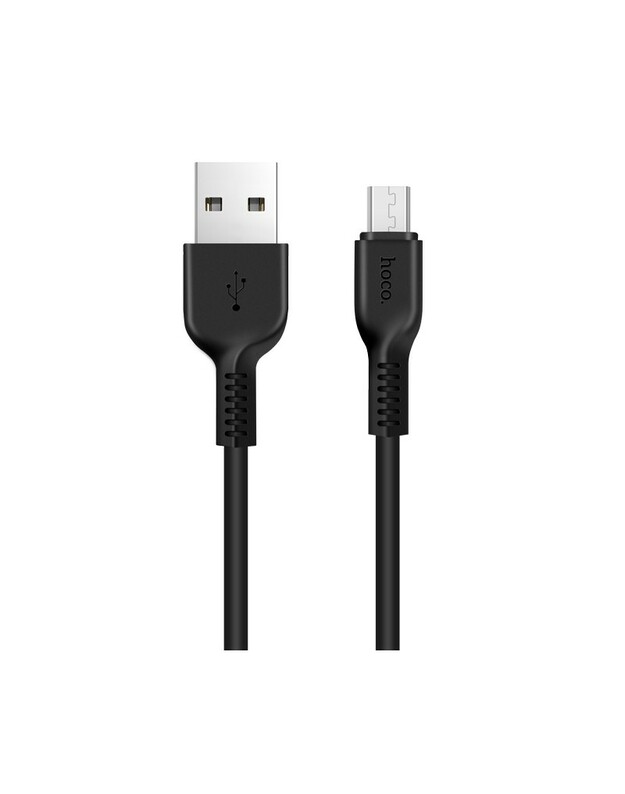 USB kabelis Hoco X20 USB-A to MicroUSB 2.0m juodas