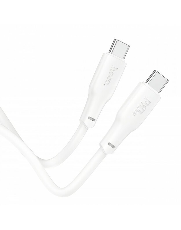 USB kabelis Hoco X93 240W USB-C to USB-C 2.0m baltas