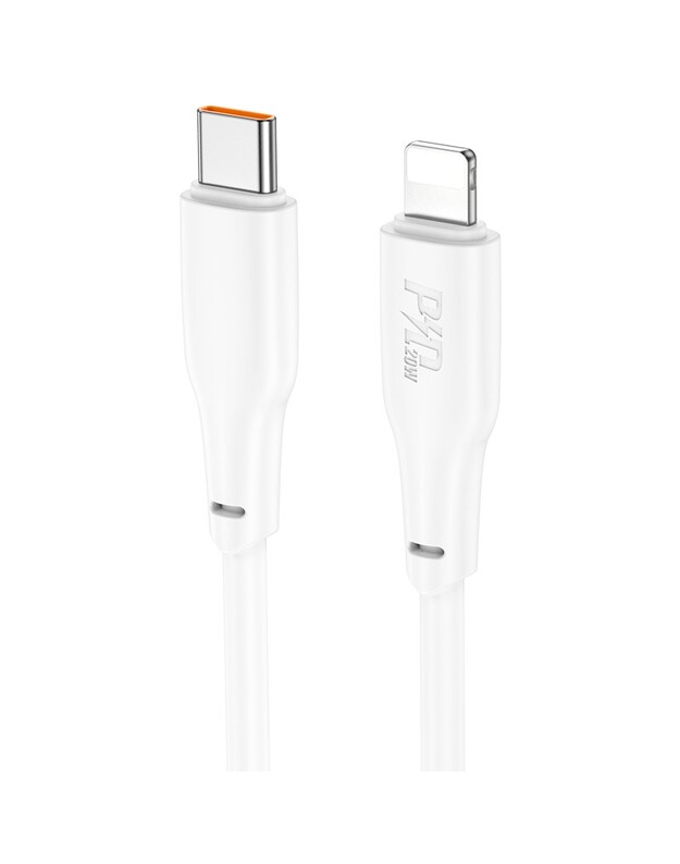 USB kabelis Hoco X93 60W USB-C to USB-C 1.0m baltas