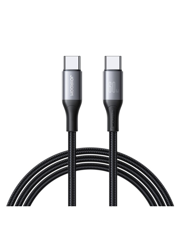 USB kabelis Joyroom S-A28 USB-C to USB-C 60W 1.0m juodas