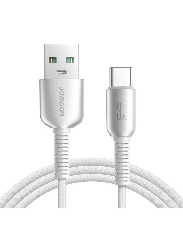 USB kabelis Joyroom S-A51 USB-A to USB-C 3A 1.2m pilkas