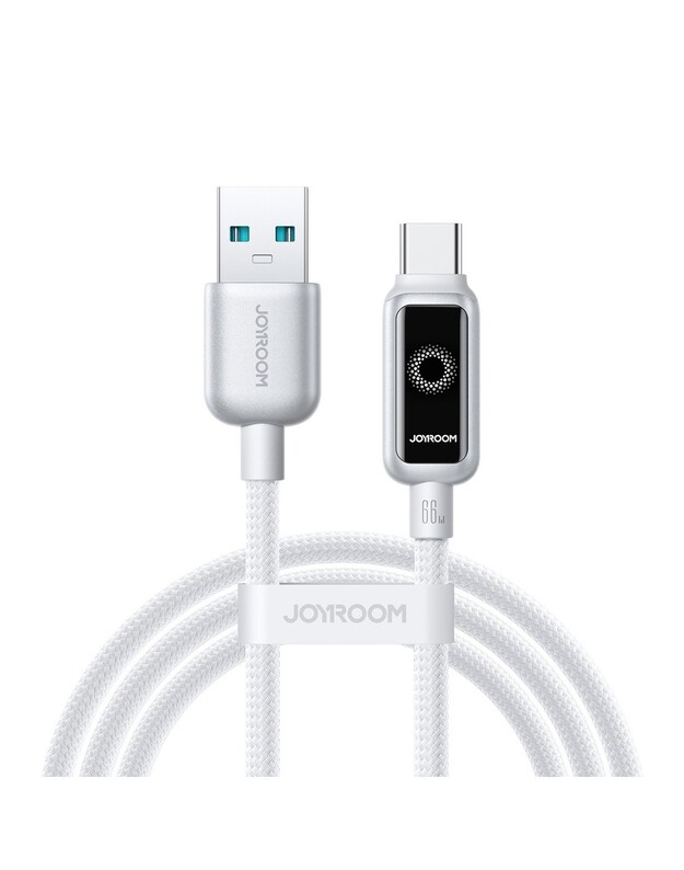 USB kabelis Joyroom S-A55 USB-A to USB-C 66W 1.2m baltas