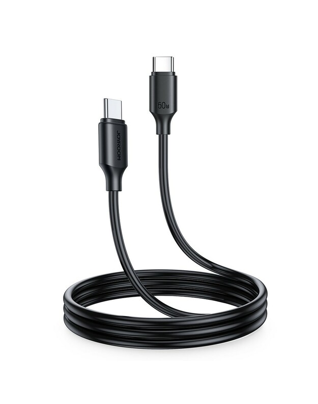 USB kabelis Joyroom S-CC060A9 Type-C to Type-C 60W 1.0m juodas
