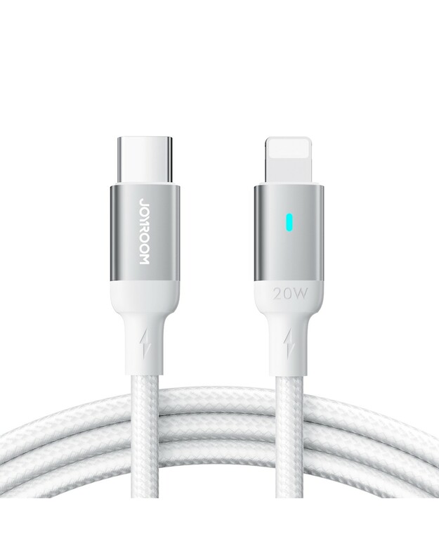 USB kabelis Joyroom S-CL020A10 Type-C to Lightning 20W 1.2m baltas