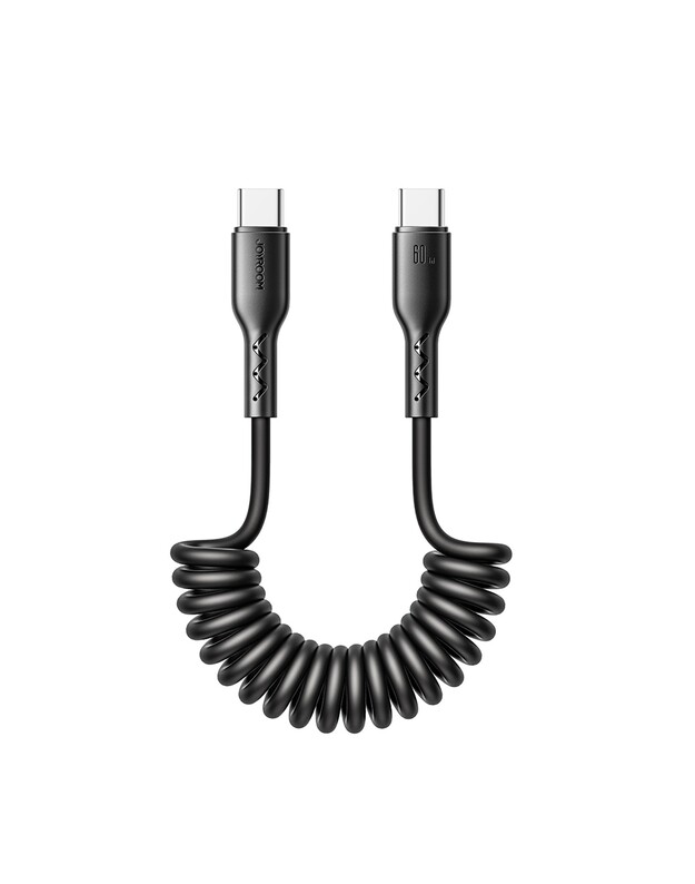 USB kabelis Joyroom SA38-CC3 USB-C to USB-C 60W 1.5m juodas