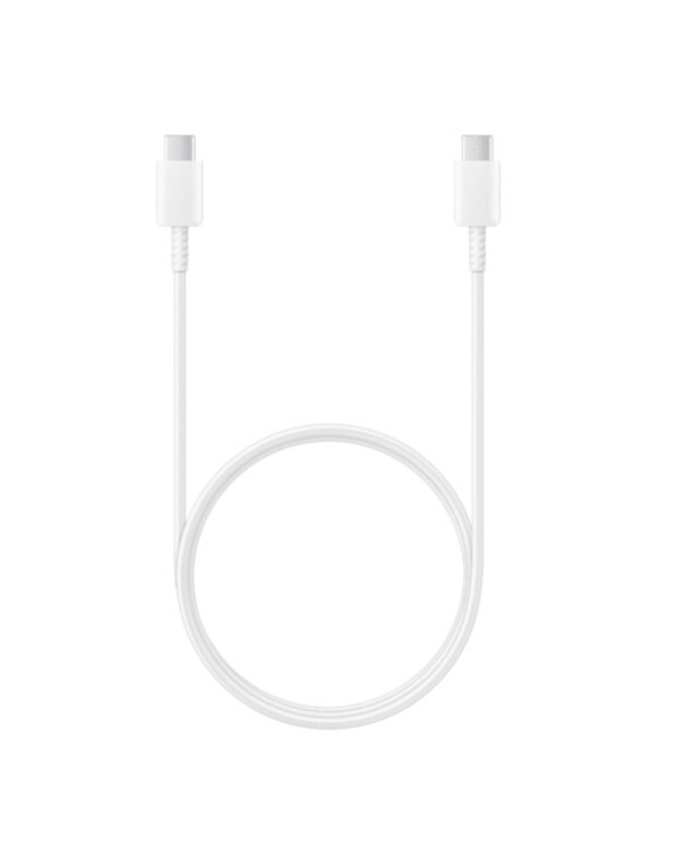 USB kabelis Samsung EP-DN980BWE 25W 5A USB-C to USB-C 1.0m baltas
