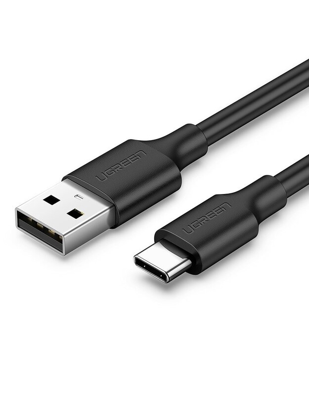 USB kabelis Ugreen US287 USB to USB-C 3A 1.5m juodas