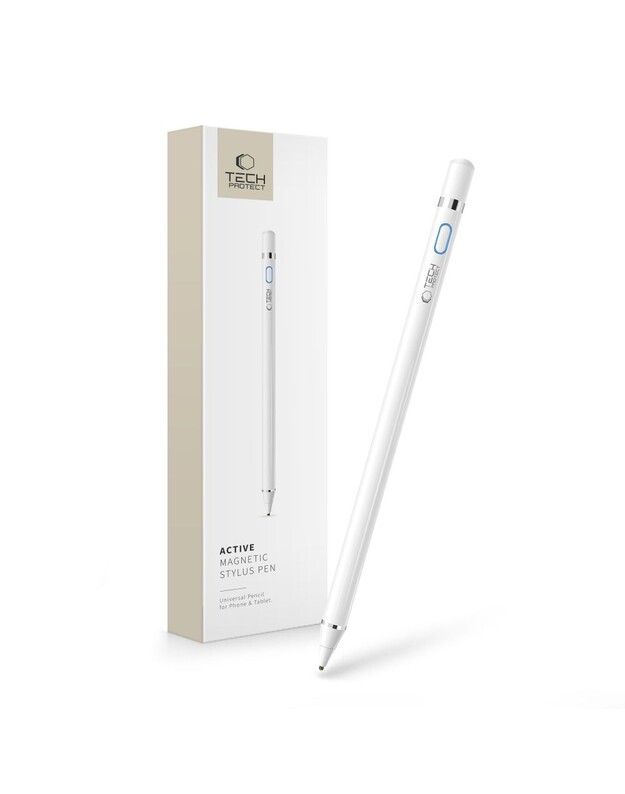Valdymo lazdelė Tech-Protect Active Stylus Pen baltas